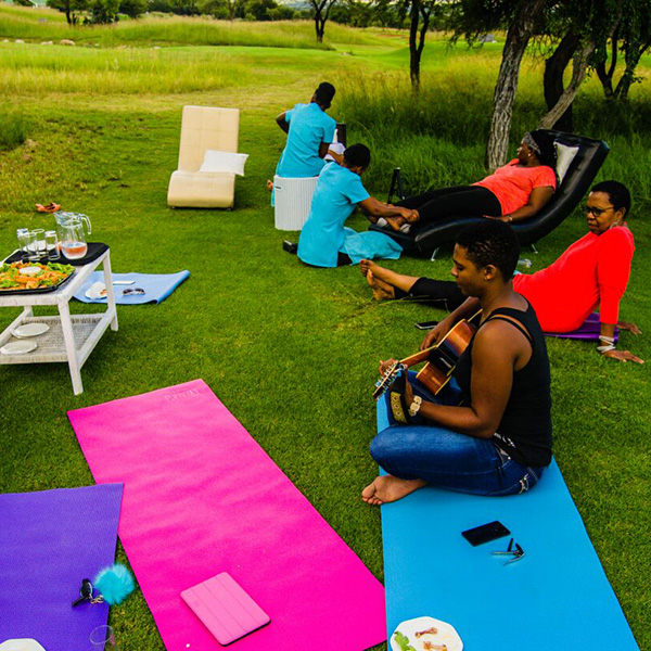 Relaxing at House of Asante Spa at The Ranch Hotel Polokwane